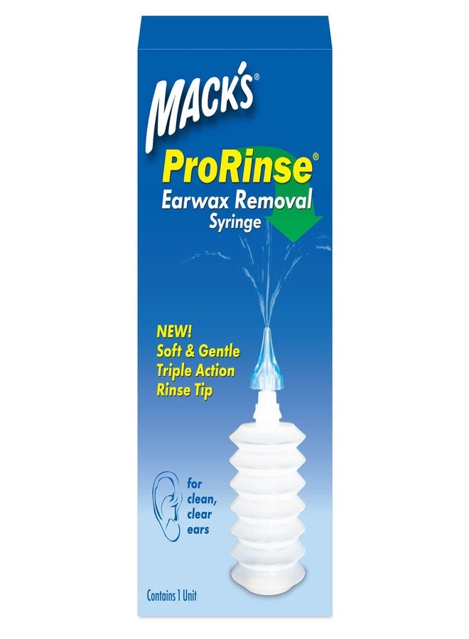 Mack's ProRinse Ear Wax Removal Syringe - Ear Syringe with Triple-Action Rinse Tip - Image 1